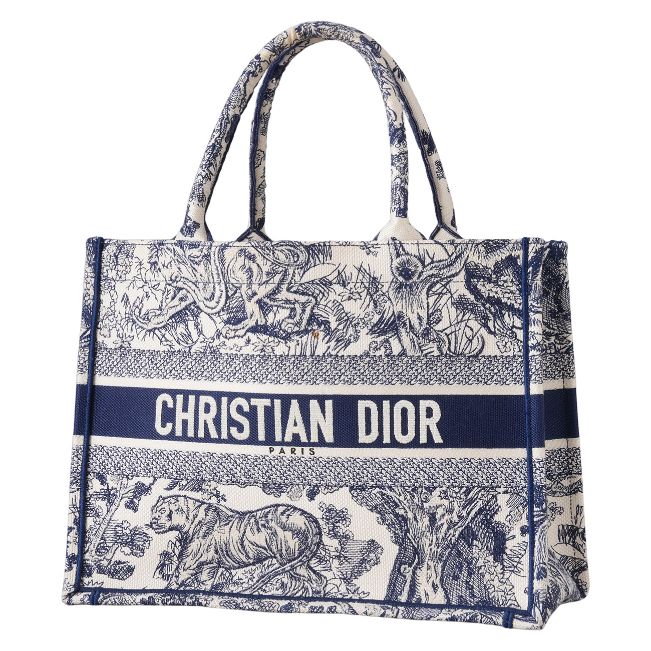CHRISTIAN DIOR(USED)디올 뜨왈 드 주이 북토트 36